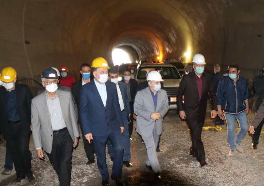 بازدید نوبخت از پروژه آزادراه رشت - قزوین