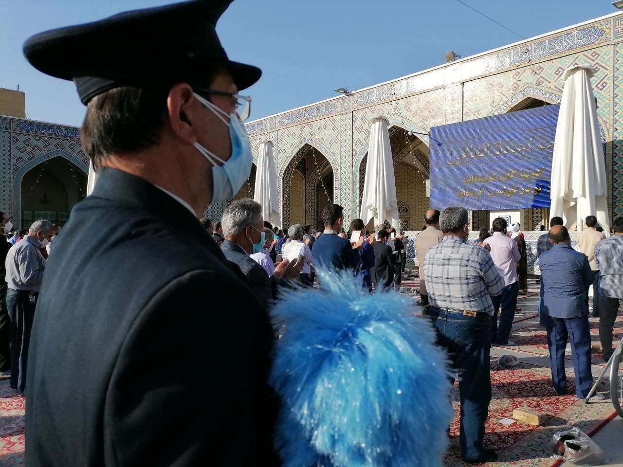 نماز عید فطر در سراسر کشور اقامه شد + فیلم و تصاویر