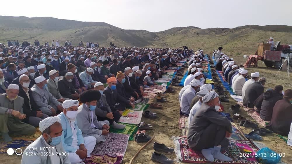 نماز عید فطر در سراسر کشور اقامه شد + فیلم و تصاویر