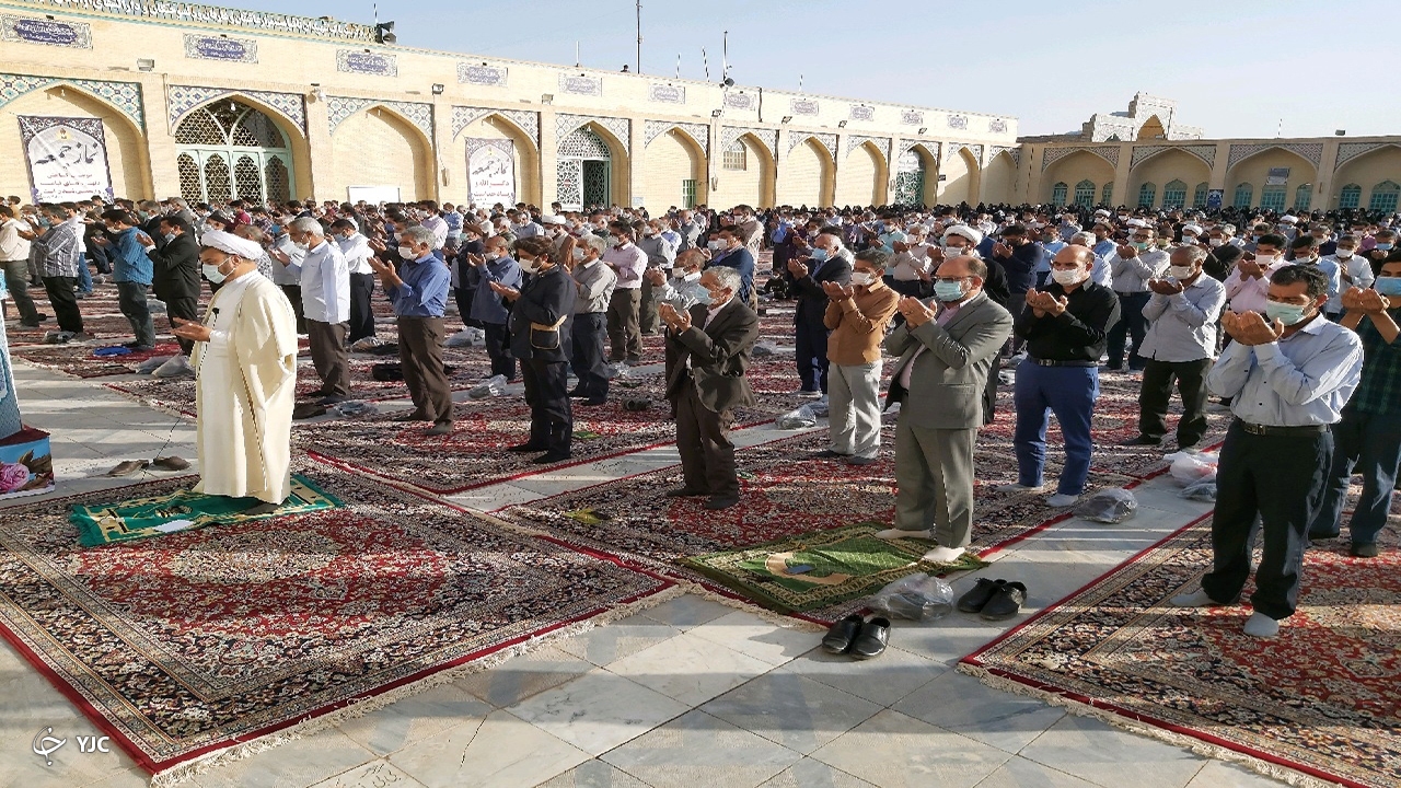 نماز عید فطر در انار 