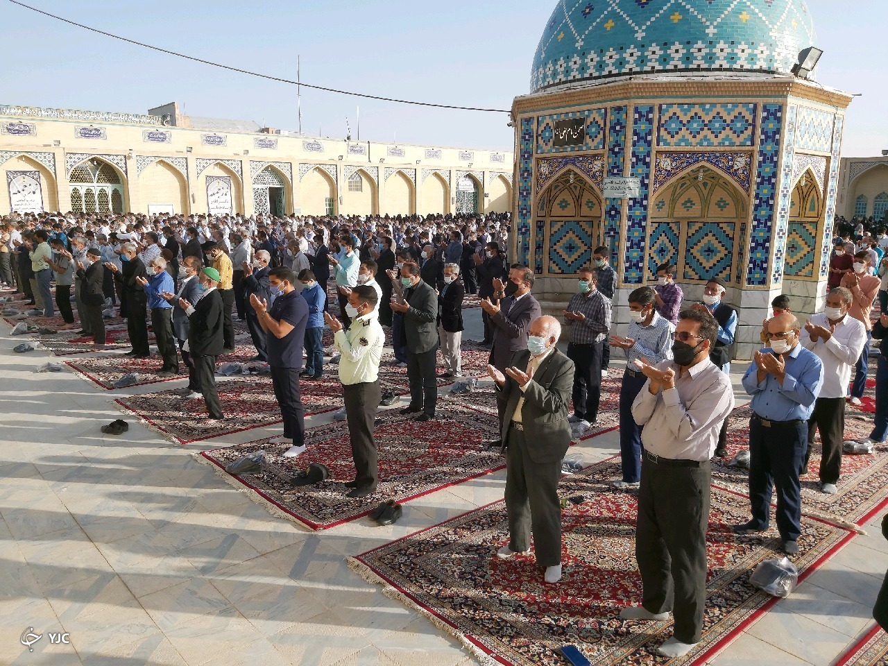 نماز عید فطر در انار 