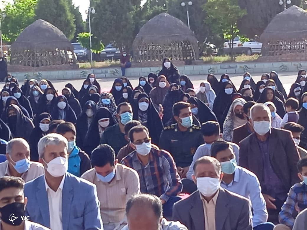 نماز عید فطر در چترود 