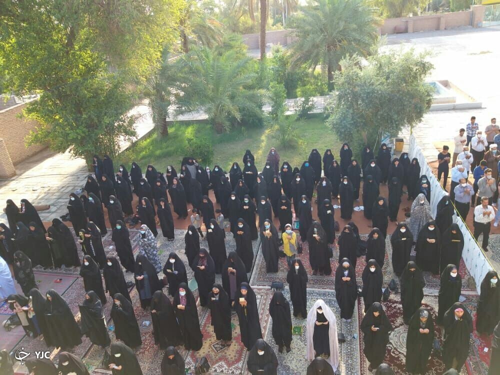 نماز عید فطر در شهداد 