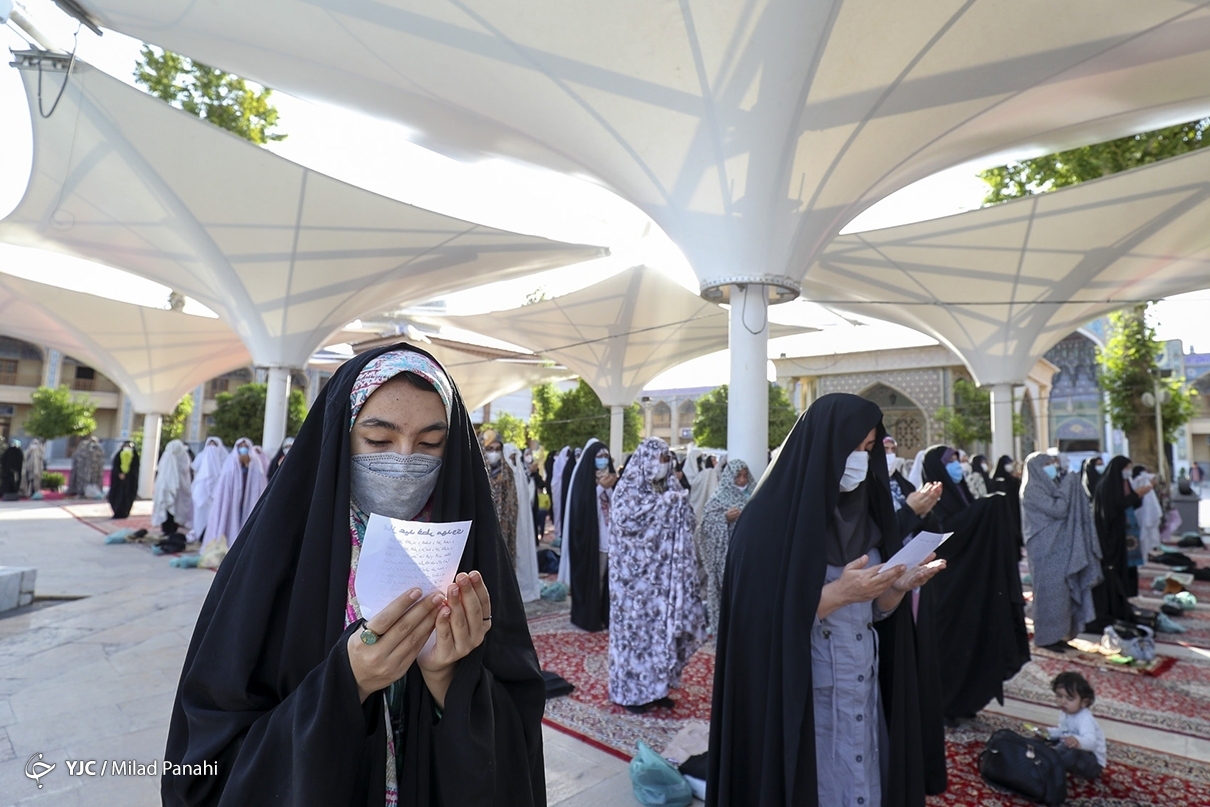 جشن شکوه بندگی در سومین حرم اهل بیت (ع)