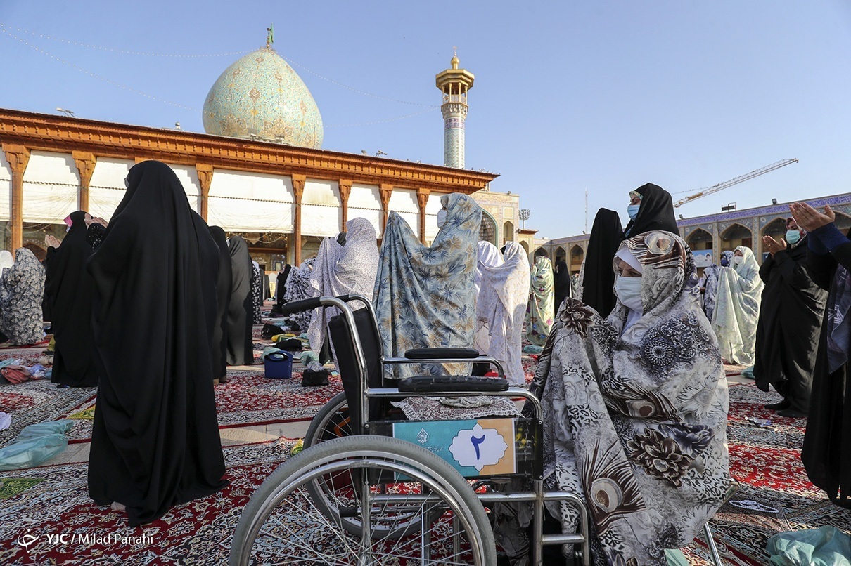 جشن شکوه بندگی در سومین حرم اهل بیت (ع)