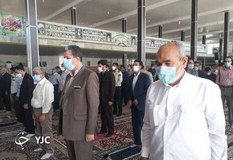 اقامه نماز عید فطر در مناطق مختلف کوهبنان 