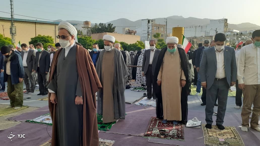 نماز عید فطر در ایلام اقامه شد