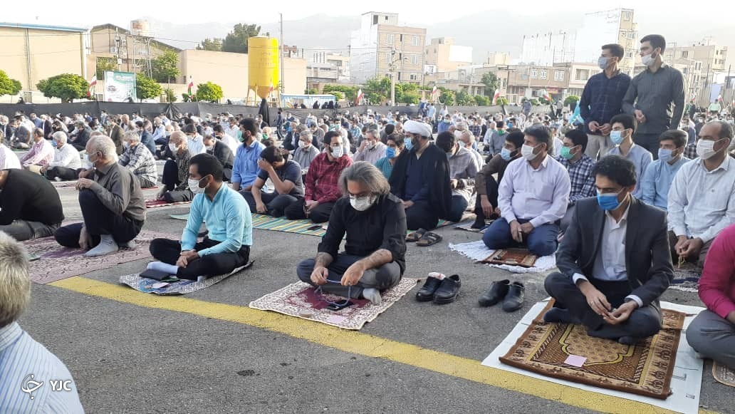نماز عید فطر در ایلام اقامه شد