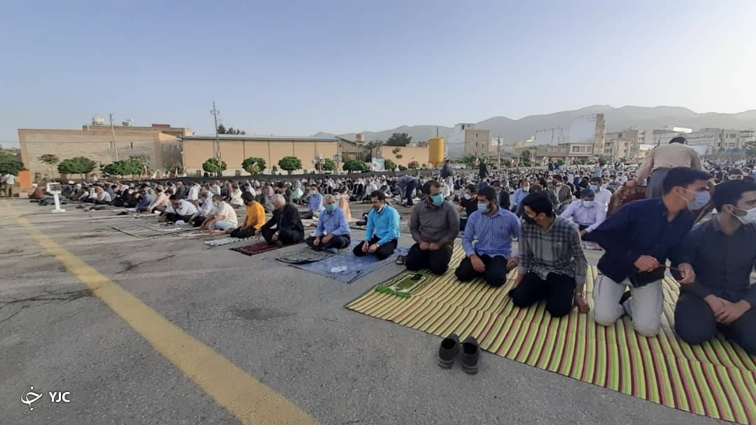 نماز عید فطر در ایلام اقامه شد
