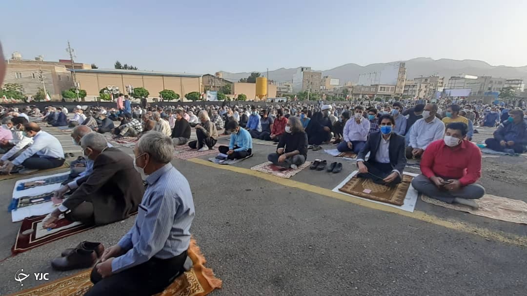 نماز عید فطر در ایلام اقامه شد