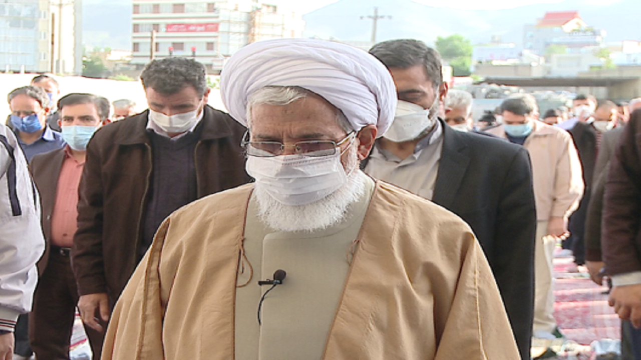 نماز عیدفطر با حضور پر شکوه زنجانی ها برگزار شد