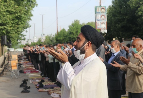 نماز عید سعید فطر در شهر&zwnj;های مختلف استان لرستان اقامه شد