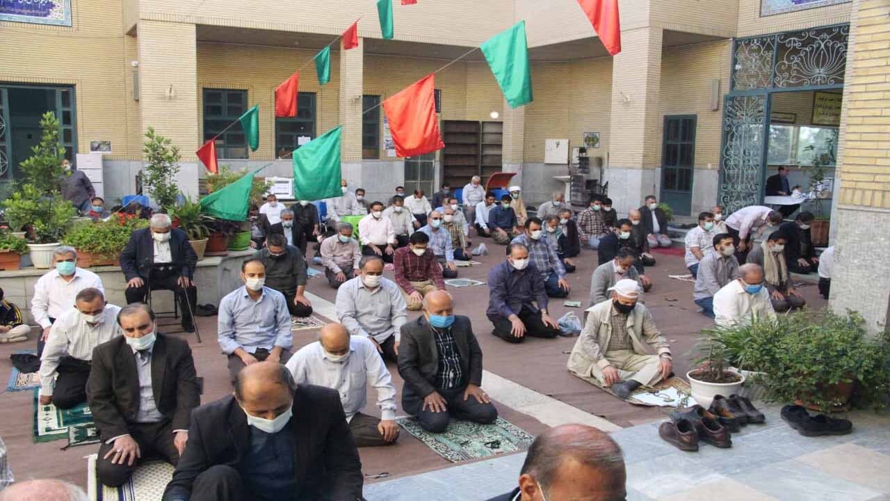 جلوه عشق و بندگی در شهرک محلاتی + تصاویر
