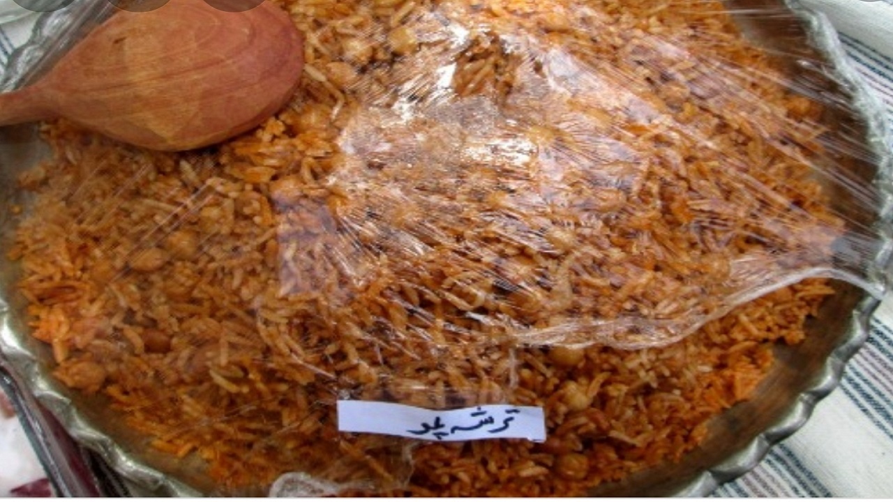 ترشی پلوی گلستانی‌ها غذایی برای همه خصوصا گیاهخواران