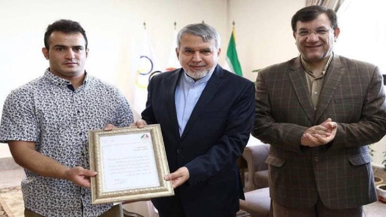 تقدیر رئیس کمیته ملی المپیک از سهراب مرادی