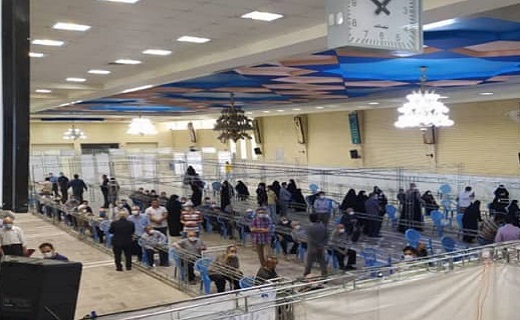 استقبال خوب سالمندان قمی از واکسیناسیون کرونا +تصاویر