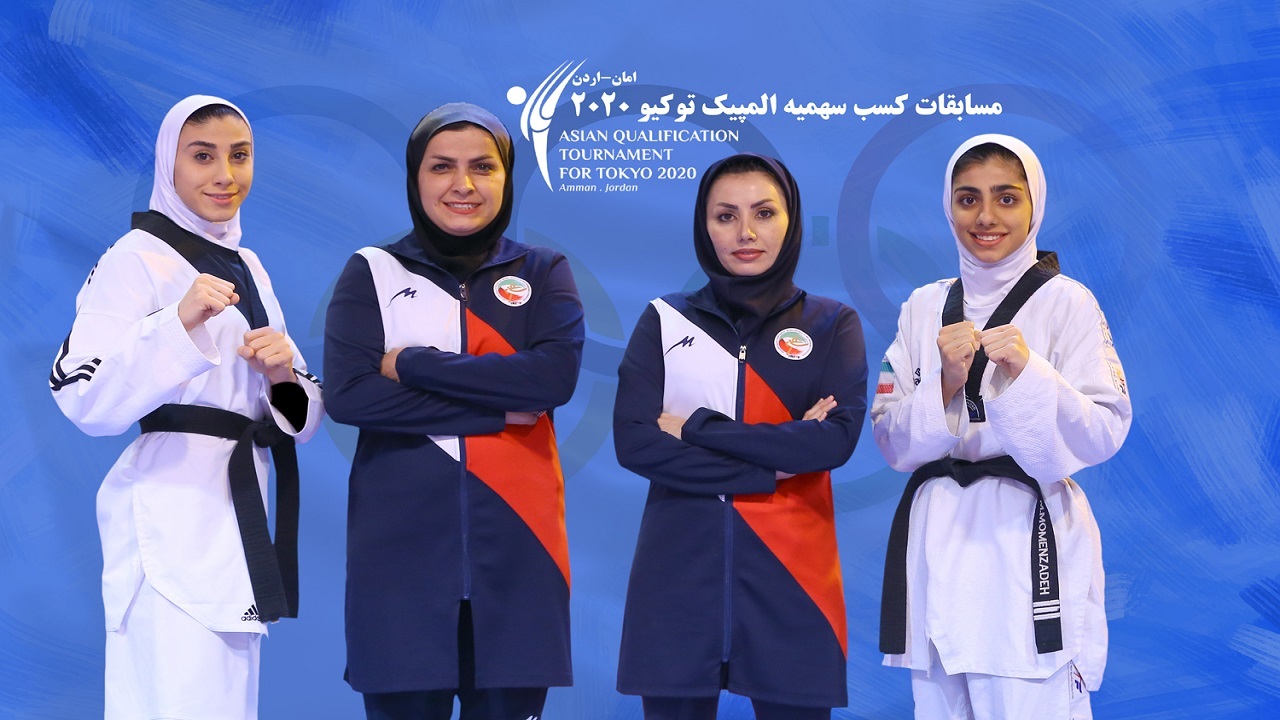 دختران تکواندو ایران راهی اردن می‌شوند