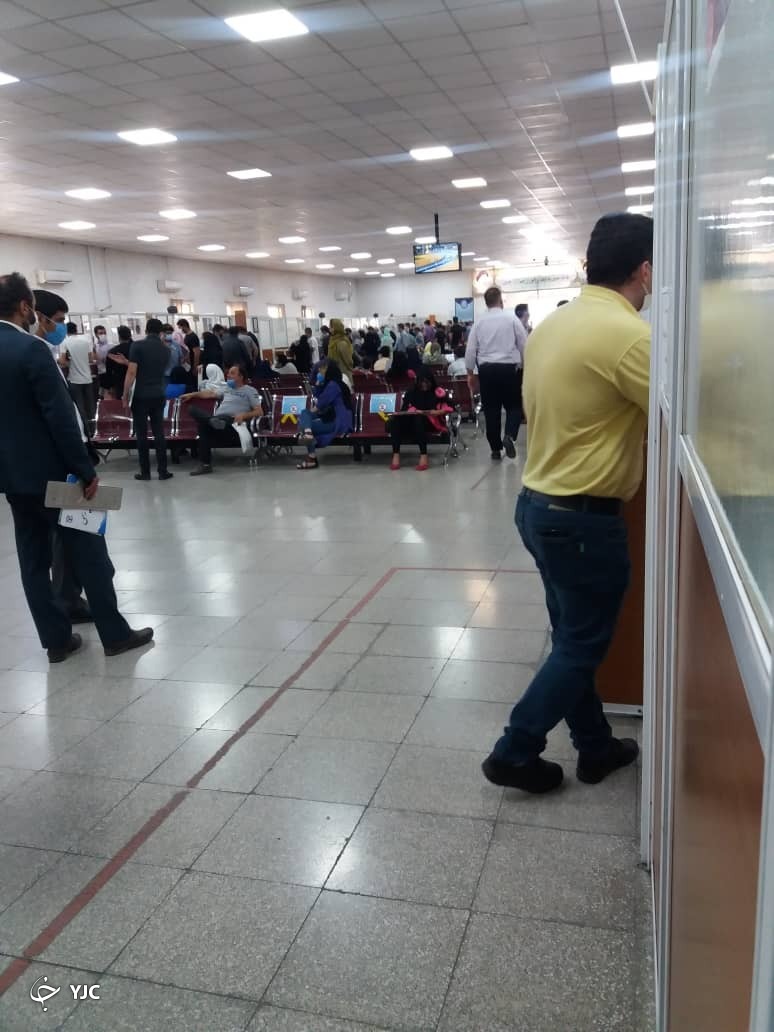 جولان ویروس کرونا در یک مرکز تعویض پلاک تهران + تصاویر