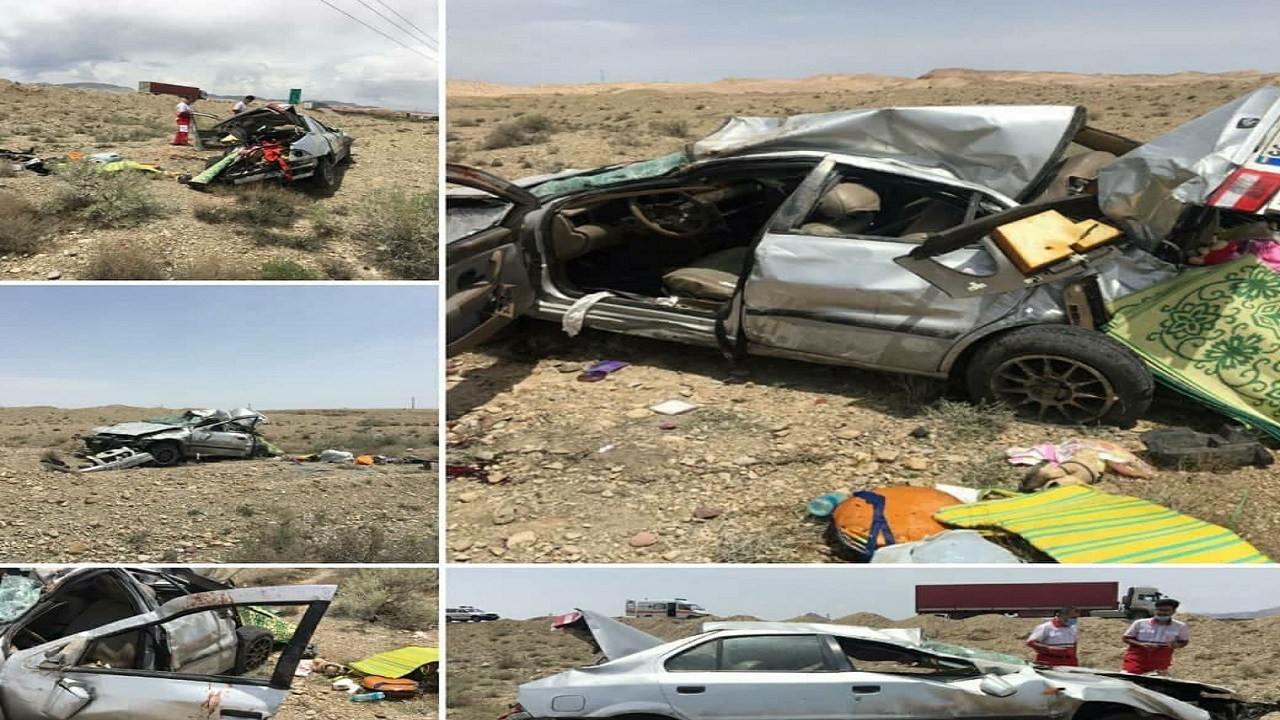 سه حادثه رانندگی با هشت مصدوم در سمنان
