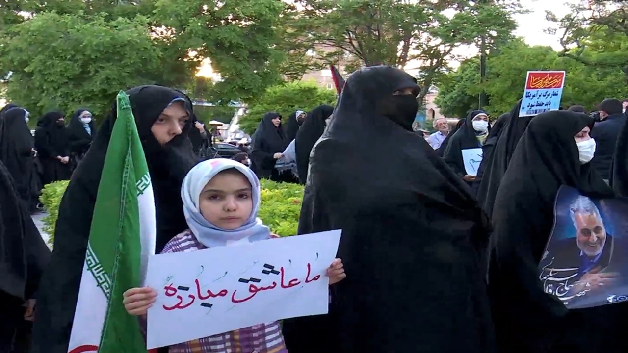 تجمع خودجوش ضدصهیونیستی در تبریز