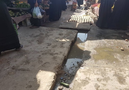 طغیان فاضلاب،معضل دیرینه بازار خرمشهر