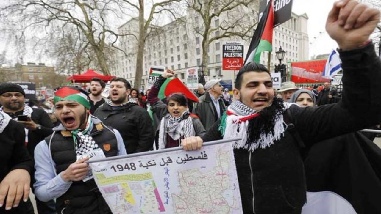 تظاهرات علیه حملات رژیم صهیونیستی به غزه در چند کشور اروپایی