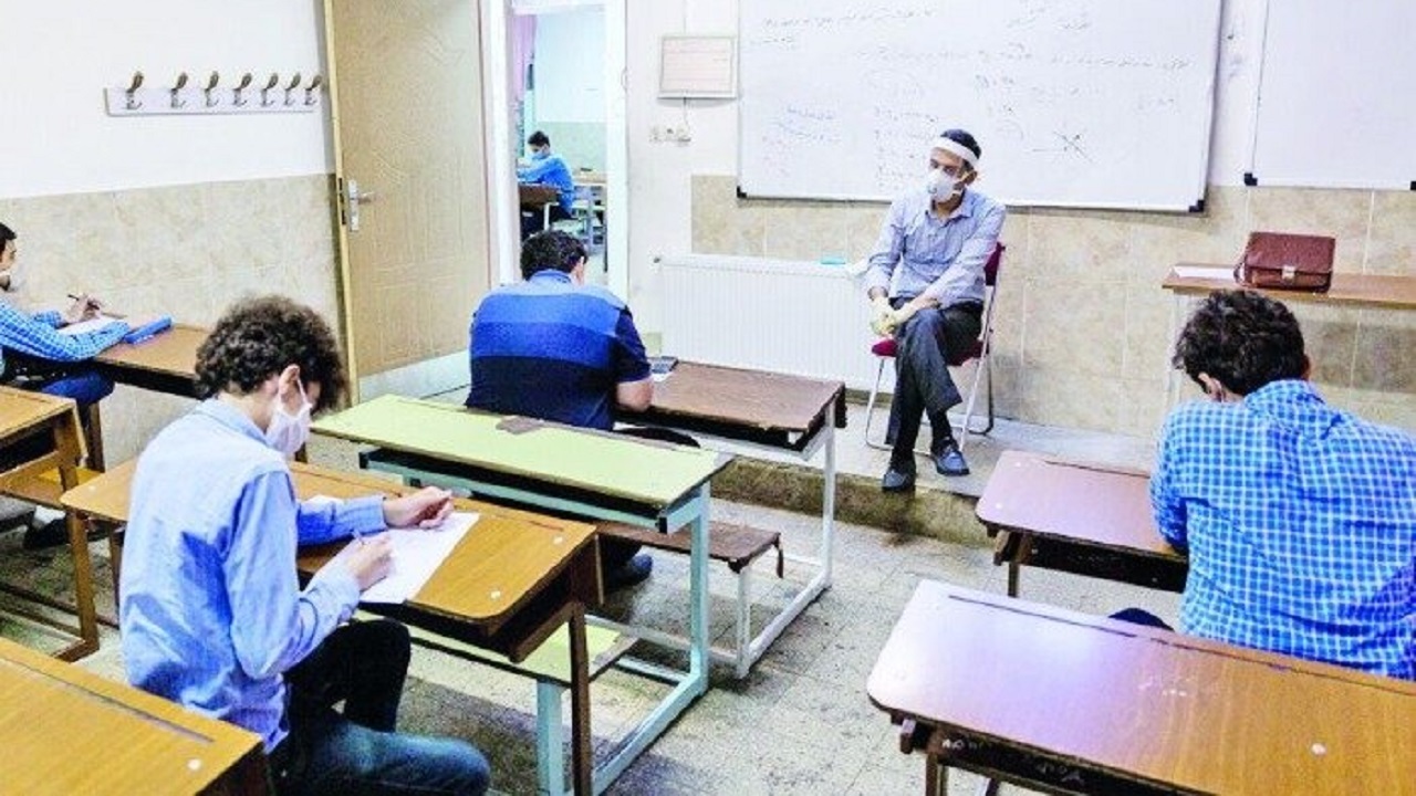 برگزاری امتحانات حضوری دانش آموزان در استان مرکزی