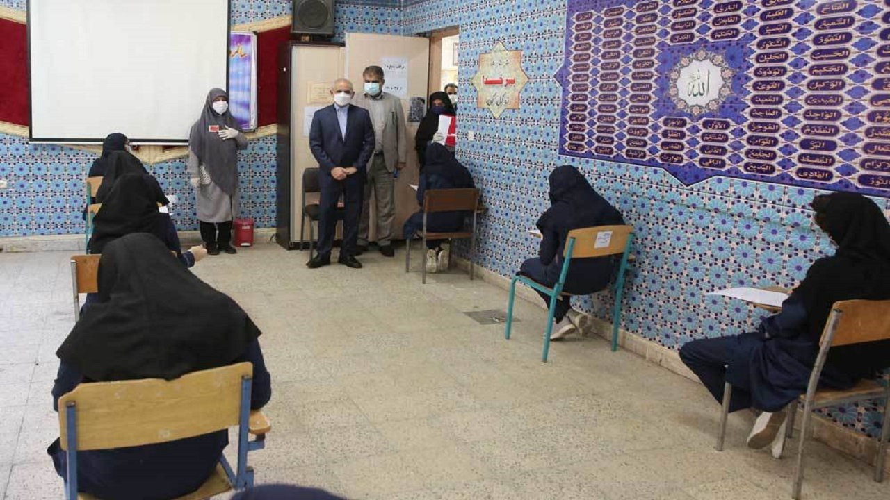 بازدید سرزده وزیر آموزش و پرورش از چند حوزه امتحان نهایی تهران