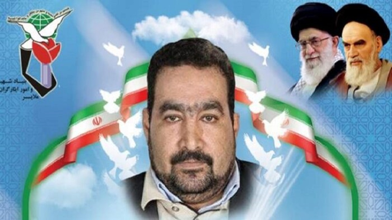 پیکر پاک جانباز ۷۰ درصد ملایری به خاک سپرده شد