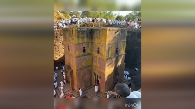 کلیسایی عجیب بنام لالی بلا در اتیوپی + فیلم