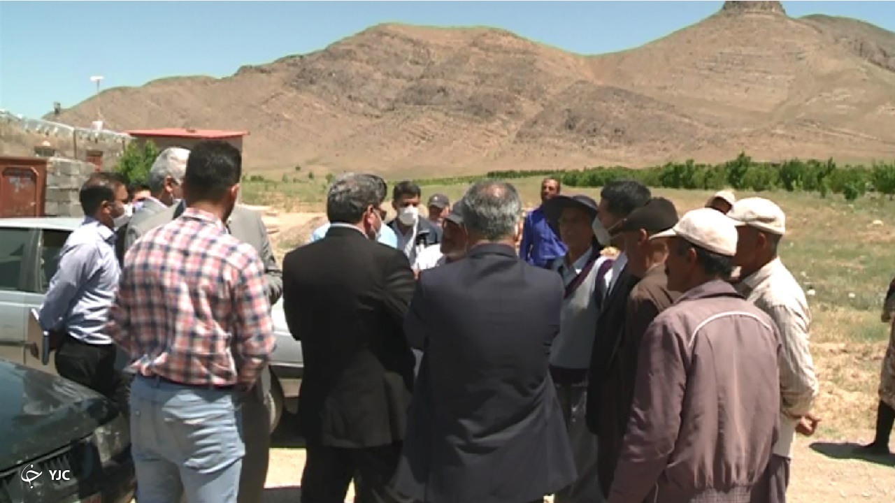 دهگردشی مسئولان خنداب در قشلاق زیبا