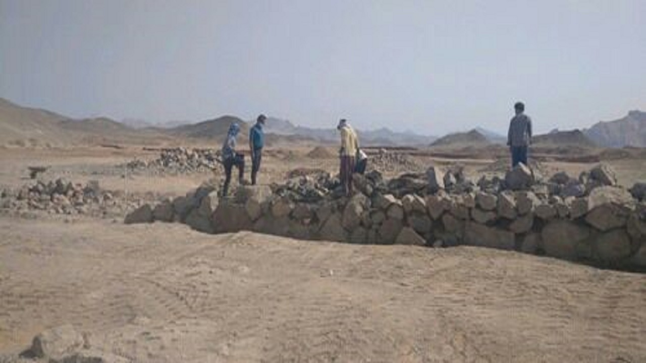 از سرگیری عملیات احداث بند خاکی حسن آباد بافق