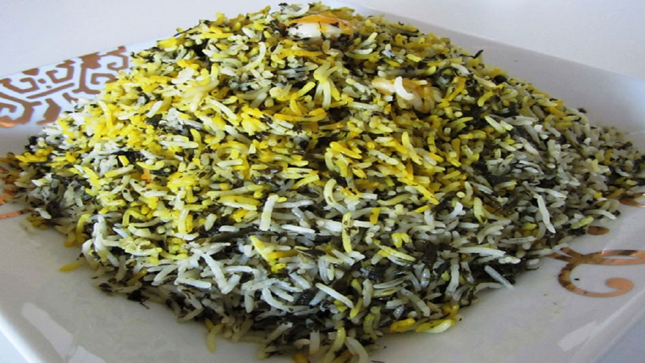طرز تهیه سبزی پلوی فصل