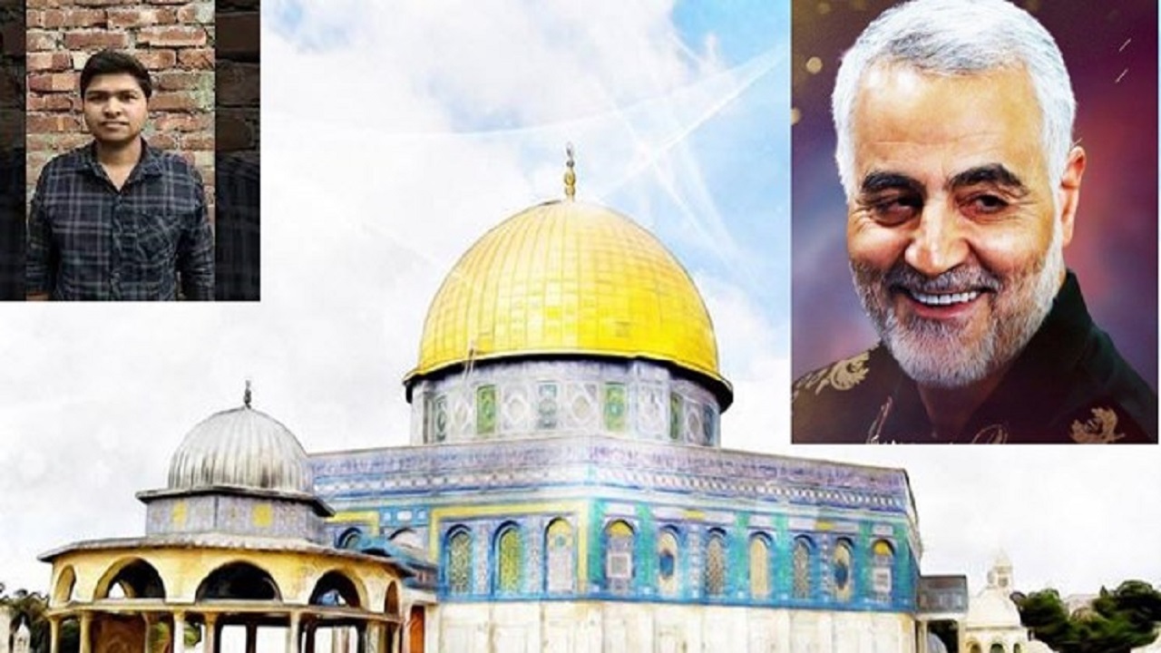 شعر شاعر بنگلادشی که به سردار سلیمانی و قدس تقدیم کرد