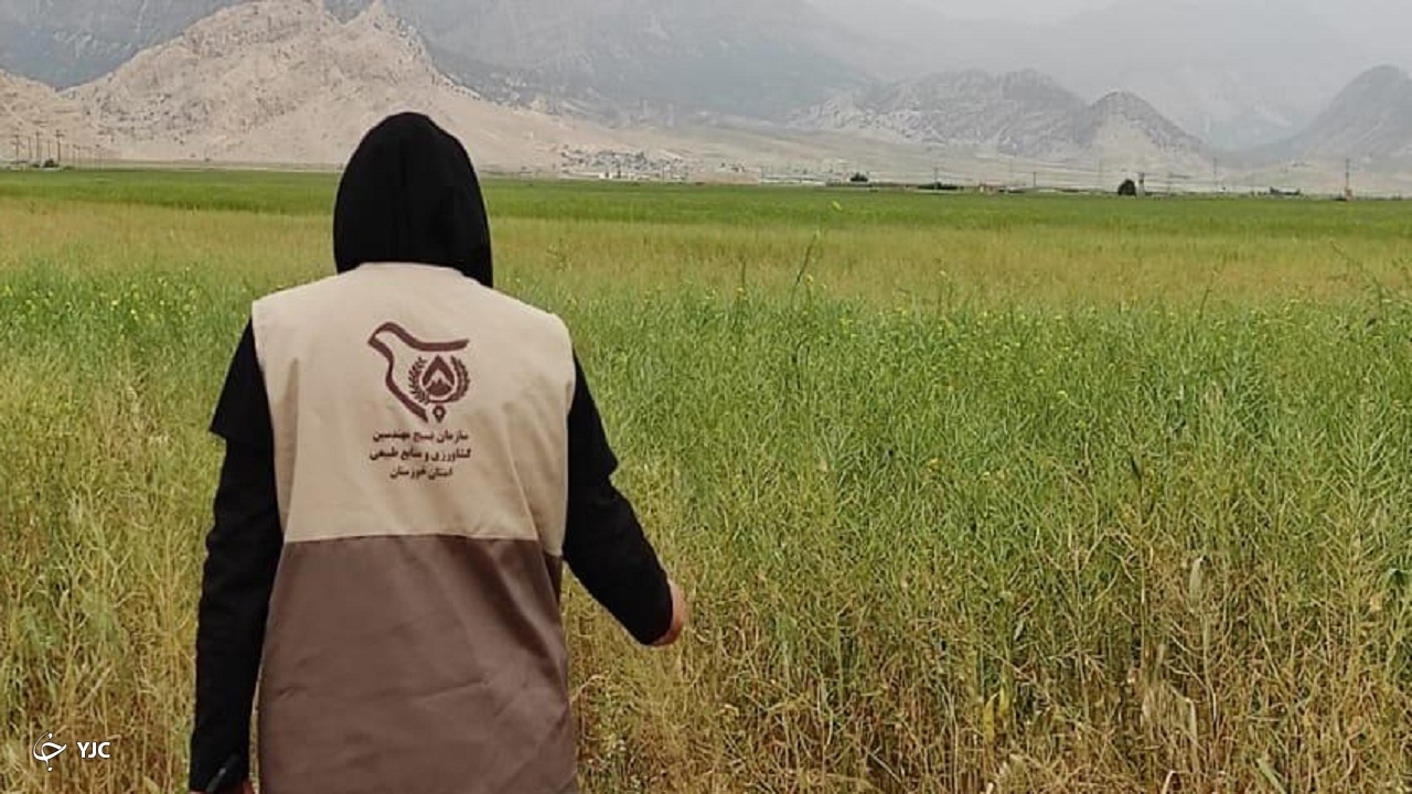بسیجیان باغملک به شعار جهش تولید جامه عمل پوشاندند
