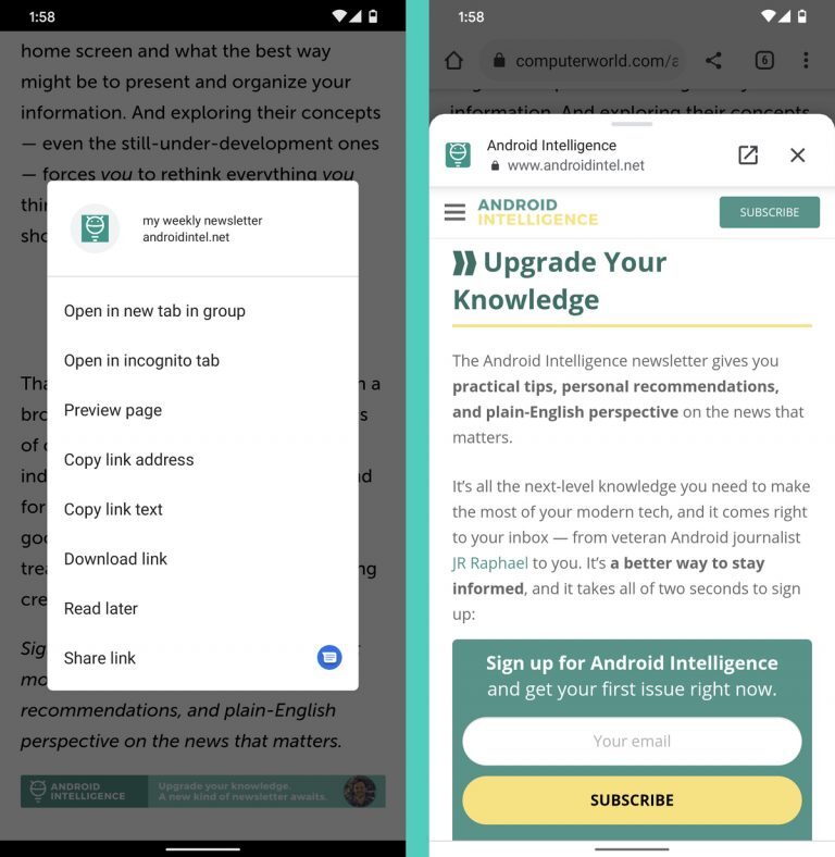 تنظیمات مخفی برای مرور بهتر Chrome در اندروید