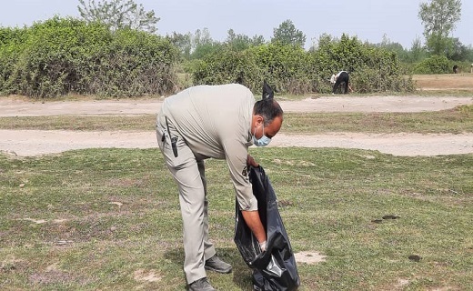 پاکسازی پارک ملی بوجاق در روز زمین پاک + تصاویر