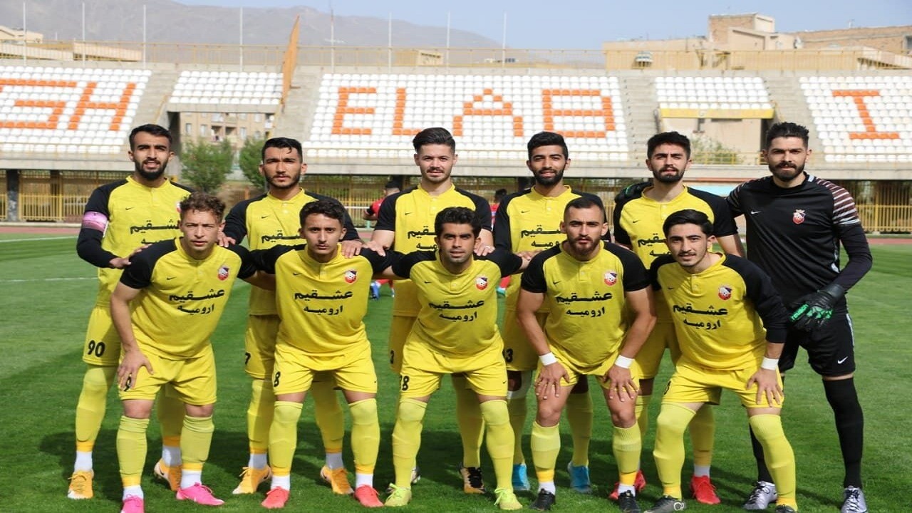 تساوی تیم ۹۰ ارومیه مقابل خوشه طلایی ساوه