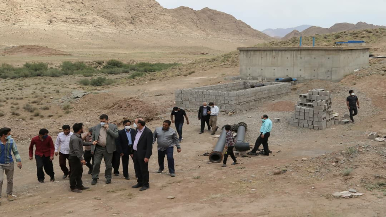 رفع مشکل کم آبی در سربنان، پس از ۱۲ سال
