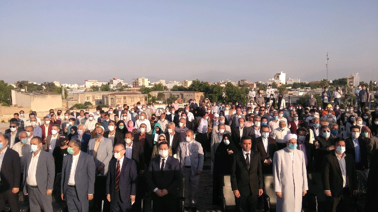 نکوداشت زادروز مختومقلی فراغی در جوار گنبدقابوس