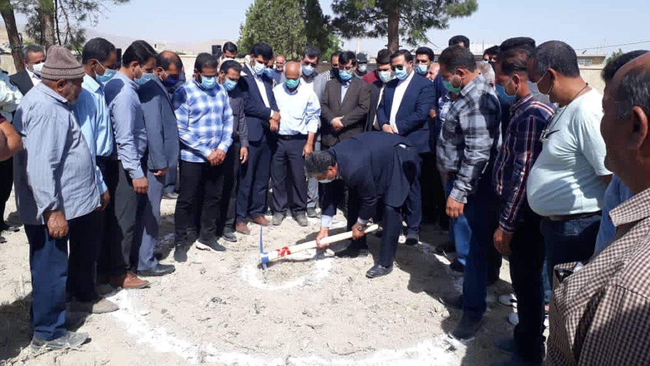 آغاز ساخت پایگاه سلامت خیرساز در شهرستان بیضا