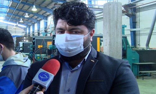 بازگشت به چرخه تولید شرکت تولید ظروف تزئینی در استان