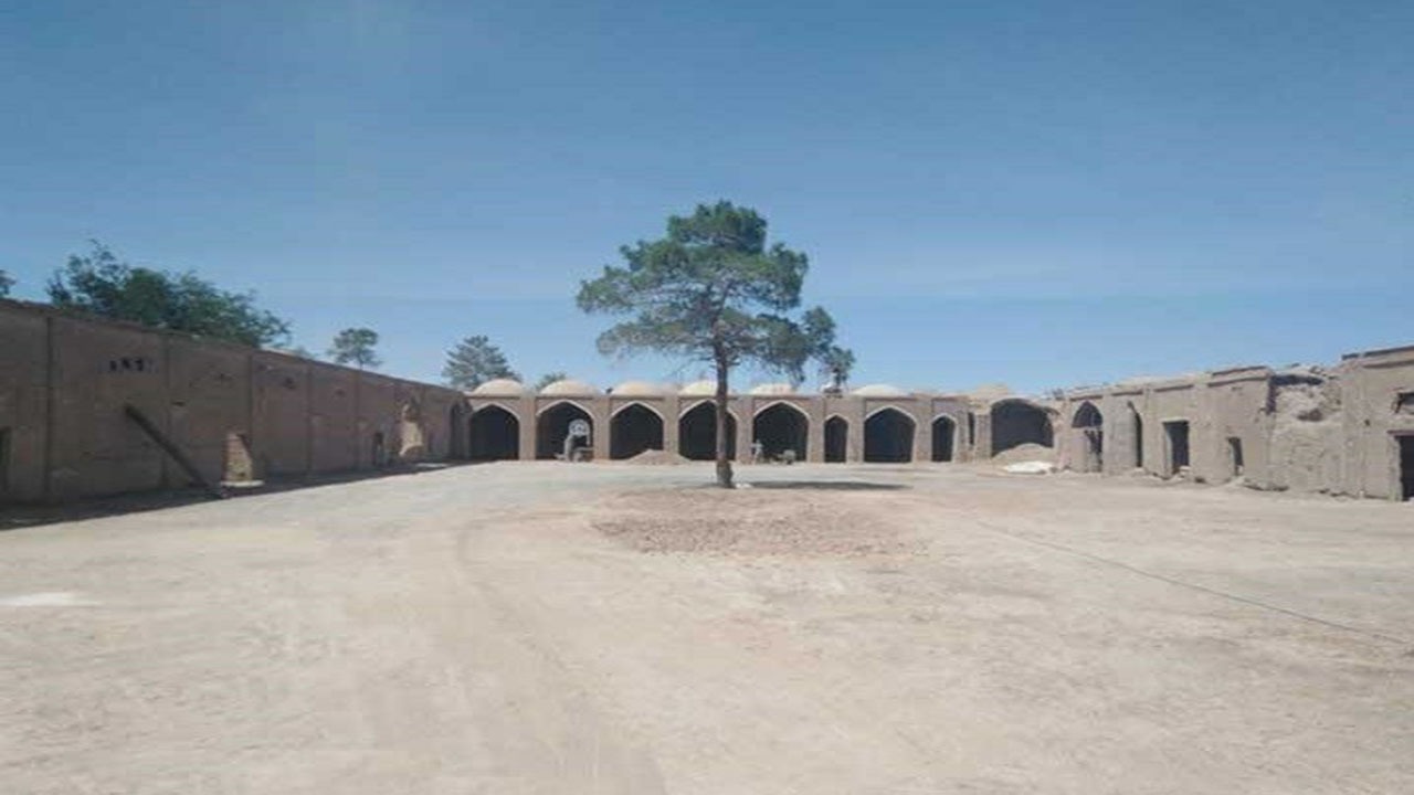 مرمت خانه اوشیدری در کرمان