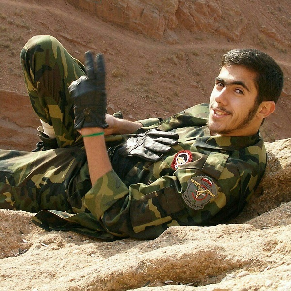 مدافع حرمی که پیش از شهادت برای خودش مجلس ترحیم گرفت + تصاویر