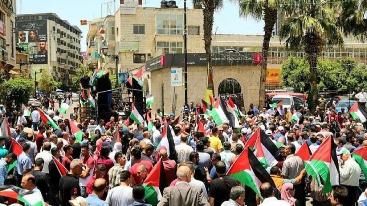 تظاهرات فلسطینی‌های ساکن یافا علیه رژیم صهیونیستی