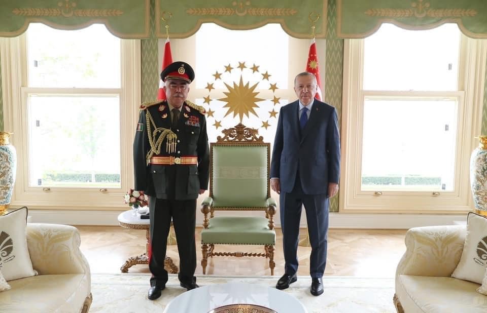 دوستم در ترکیه با اردوغان دیدار کرد
