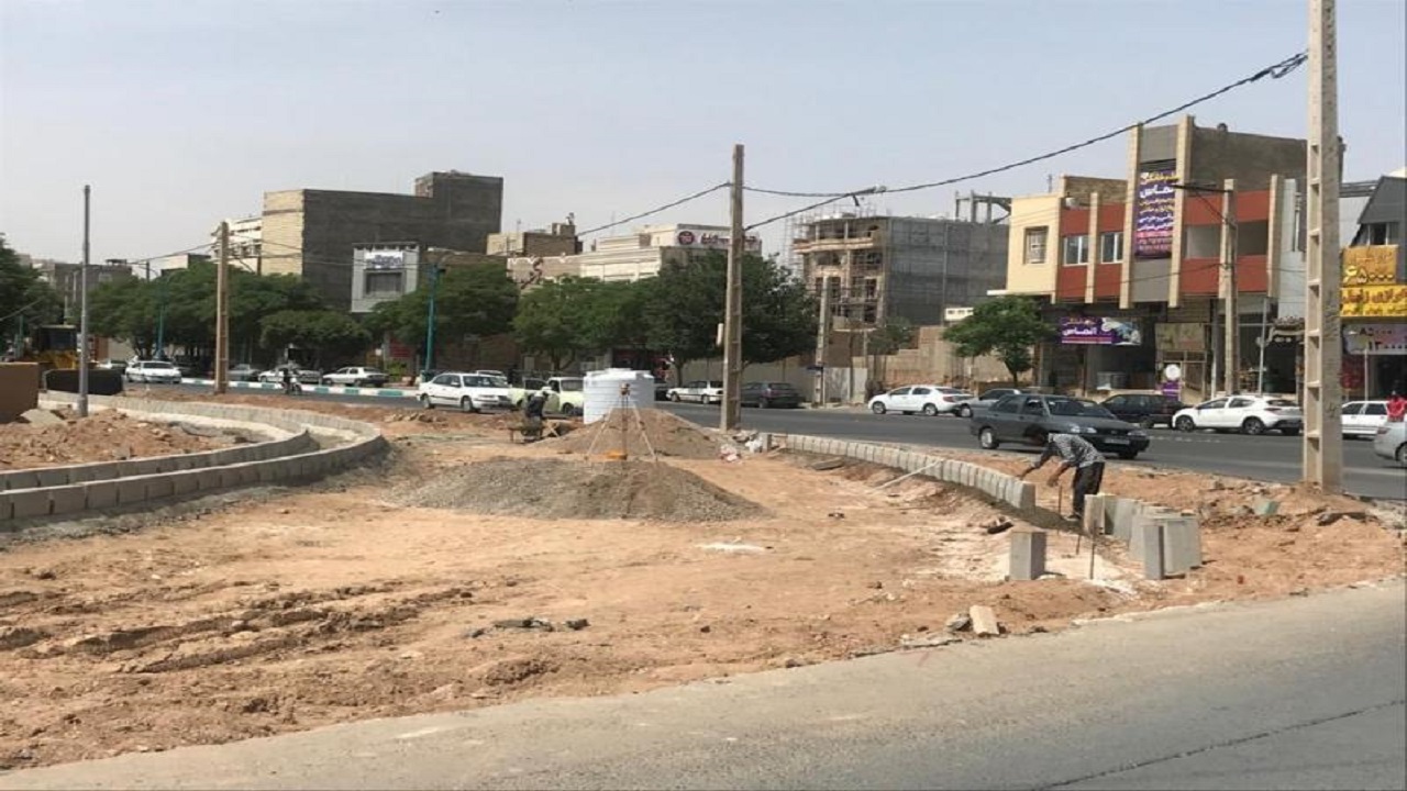 اصلاح هندسی تقاطع وکیل در بلوار جمهوری