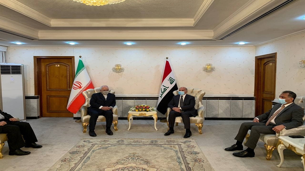 ظریف با وزیر خارجه عراق دیدار کرد