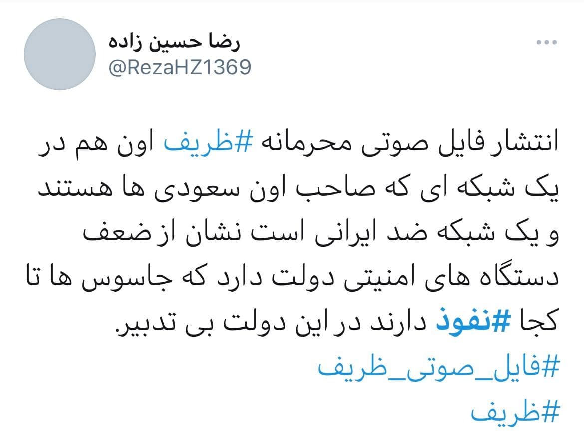 فایل صوتی و محرمانه ظریف صدای کاربران را درآورد