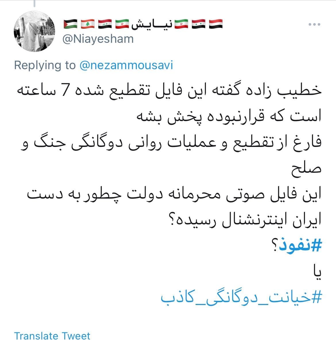 فایل صوتی و محرمانه ظریف صدای کاربران را درآورد